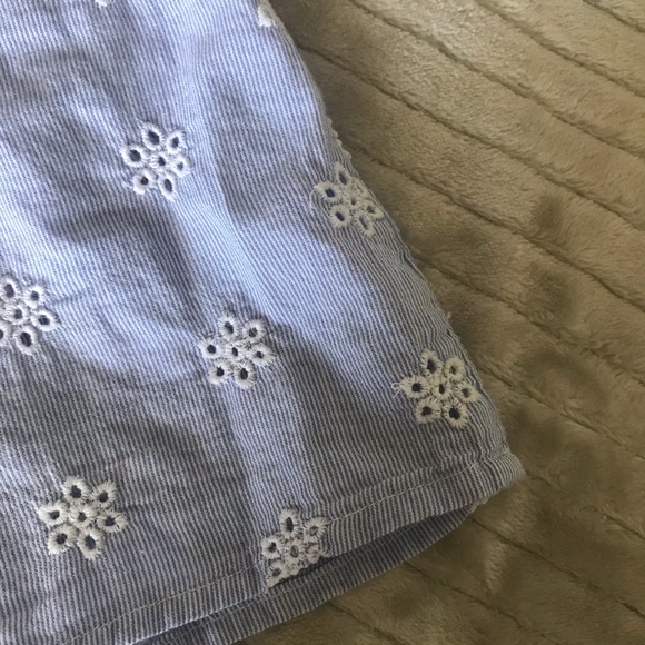 H&M Ruffle Eyelet Striped Tank Top - Picture 5 of 5